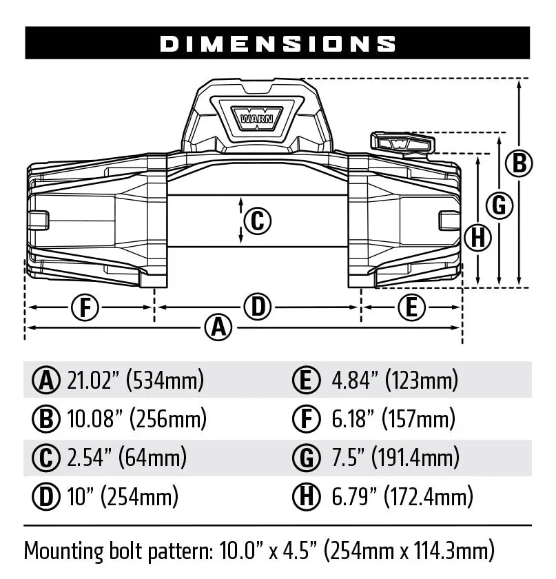 WARN VR EVO 10-S WINCH