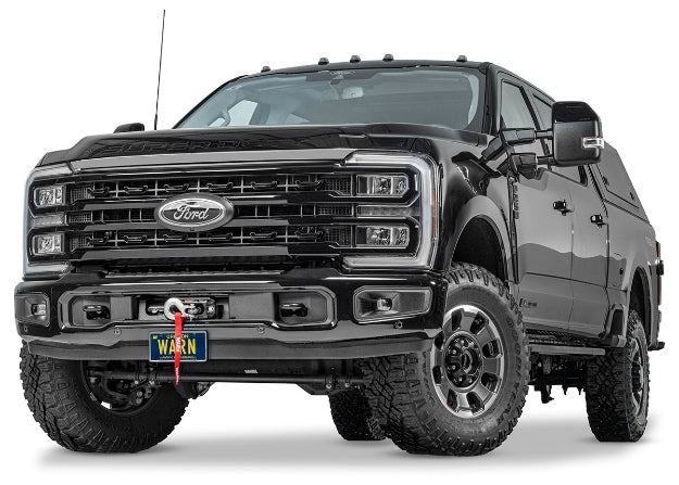 Warn Industries Fully Hidden Winch Kit For 2023-2026 Ford F250/F350 SuperDuty