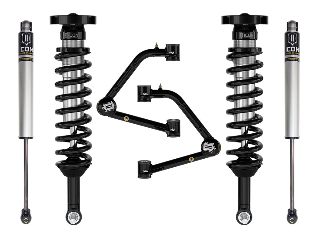 ICON 2023-2026 Chevrolet Colorado WT, LT, & Z71, 1.75-2.5" Lift, Stage 2 Suspension System, Tubular