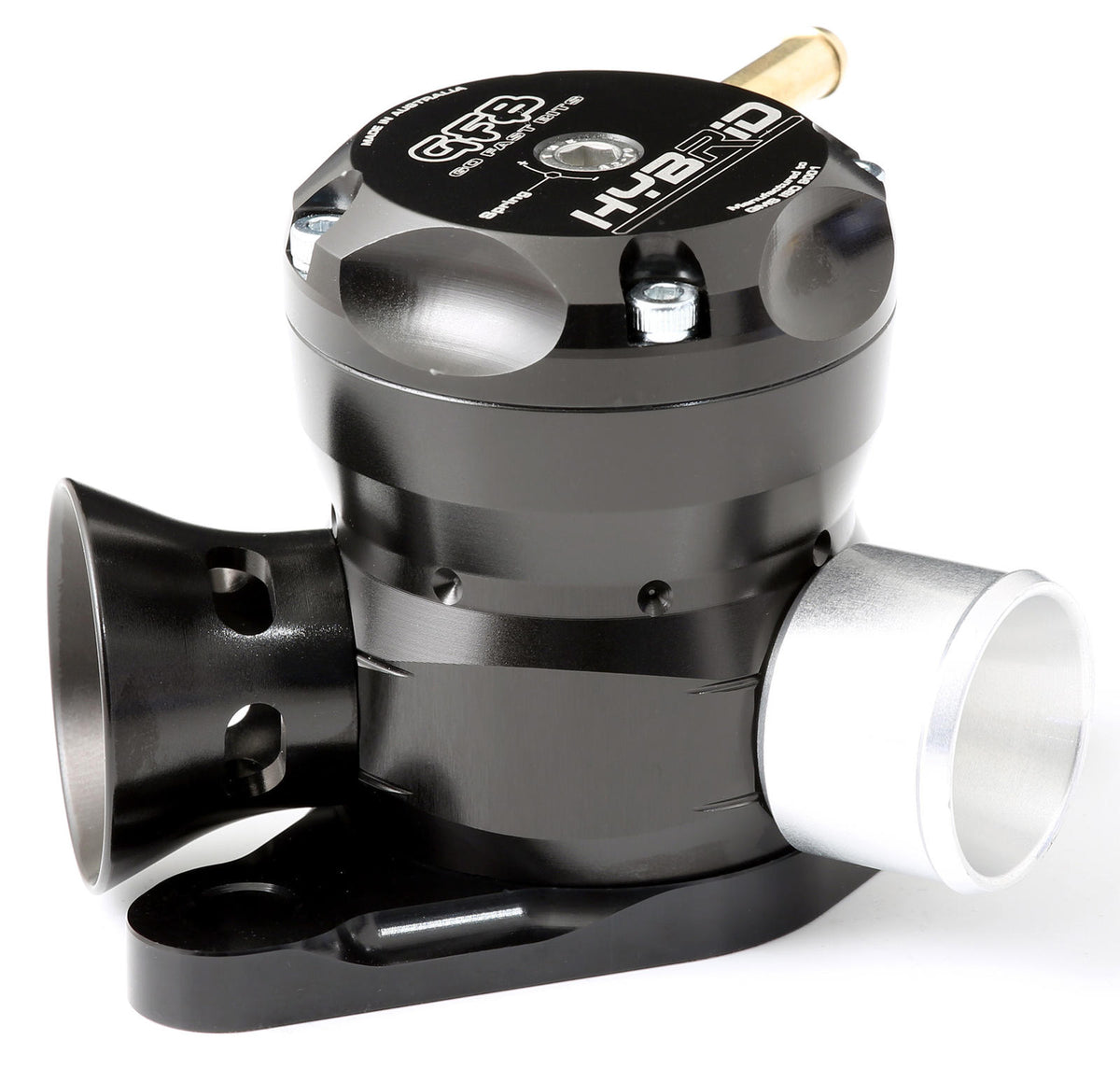 GFB Part Number T9201 Hybrid TMS BOV close up view