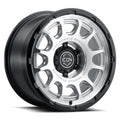 ICON Alloys Rancho, Silver Machined w/ Gloss Black Lip, 17 x 8.5 / 5 x 150, 25mm Offset, 5.75" Backspace
