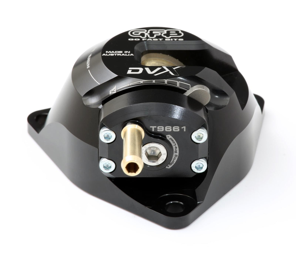 GFB Part Number T9661 DVX view of cap