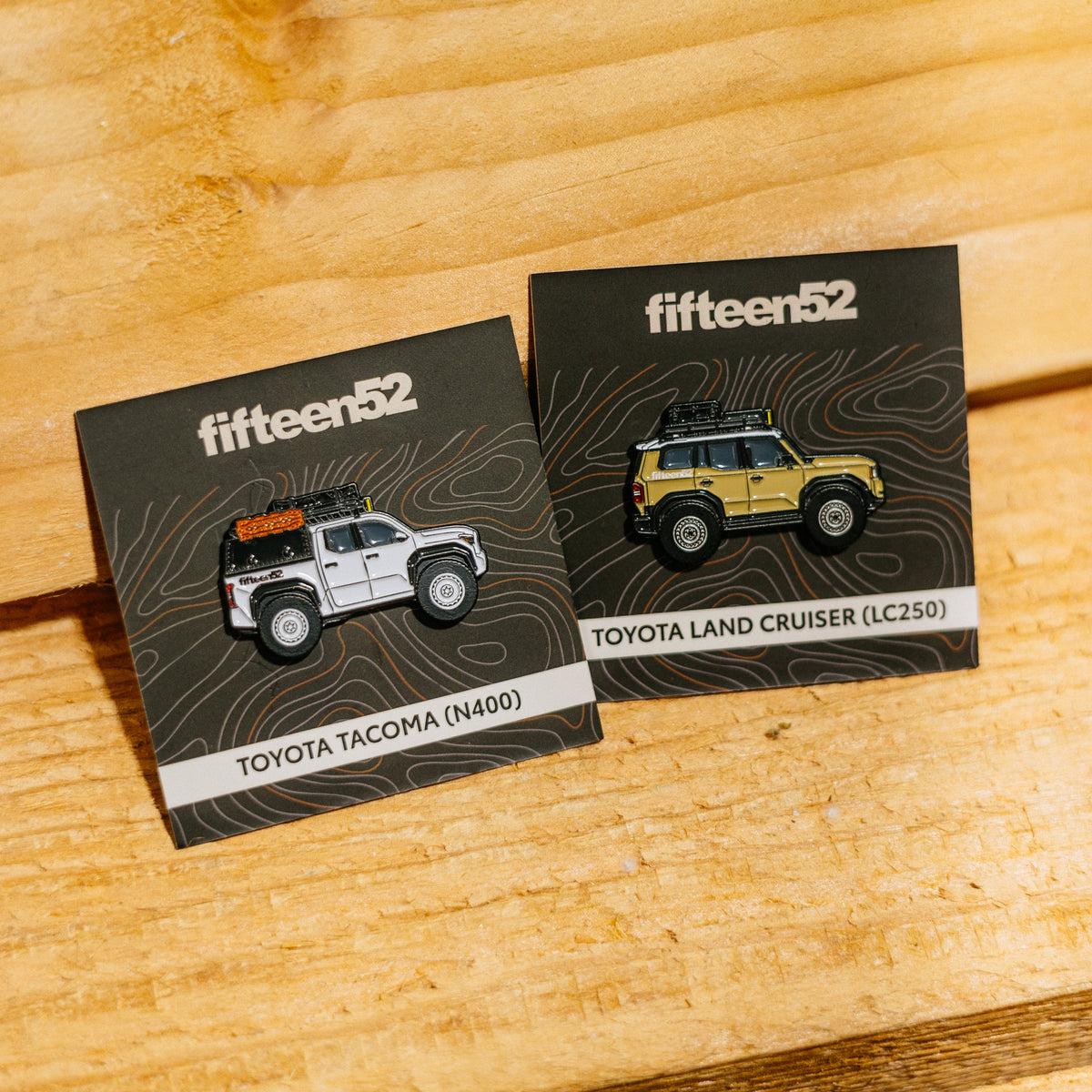 Leen Customs x 52offroad Limited Edition Toyota Pins