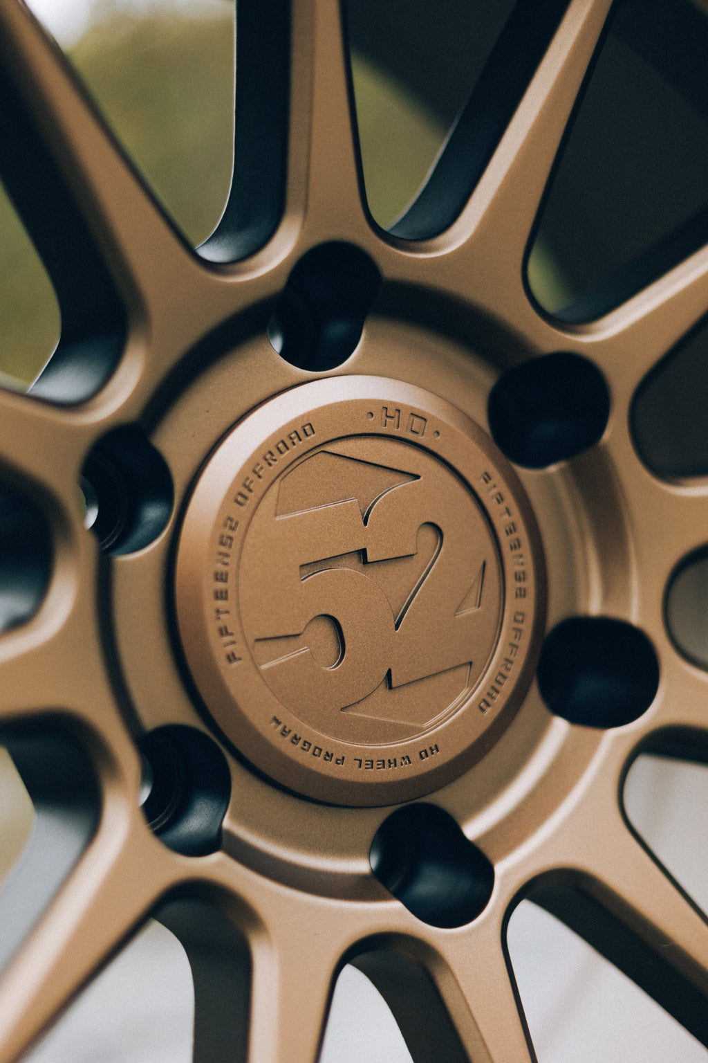 107mm Motorsport HD Cap _ Desert Bronze