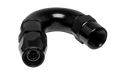 Vibrant -3AN 150 Degree High Flow Hose End Fitting for PTFE Lined Hose