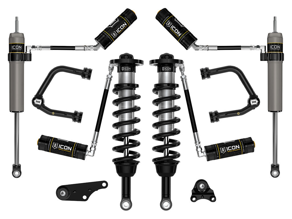 ICON 2024-2025 Toyota Tacoma 1.25-3" Lift, Stage 4 Suspension System, Tubular