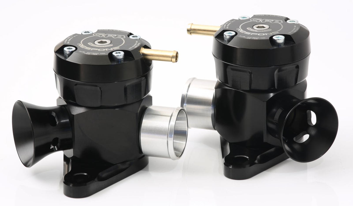 GFB Part Number T9005 Respons TMS dual BOV close up view