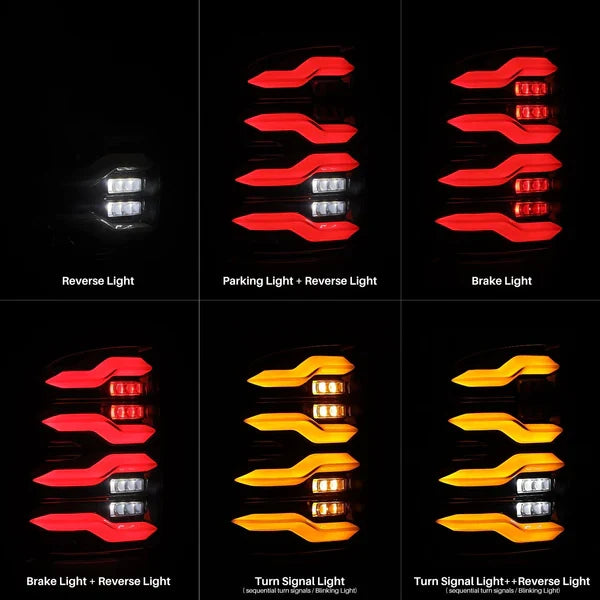Alpha Rex 09-18 Ram Truck LUXX-Series LED Tail Lights