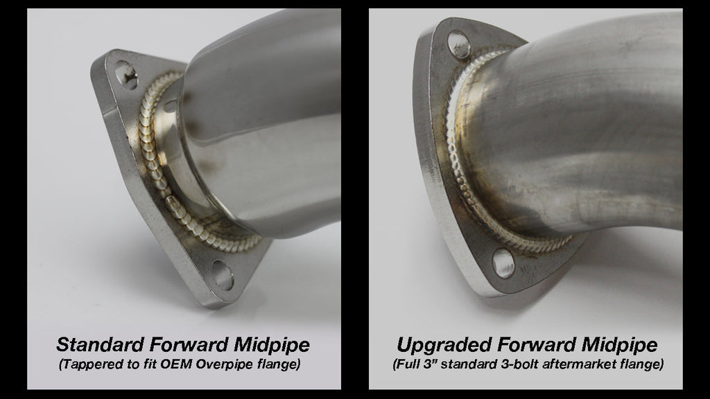 Honda (FK8) Civic Type R Full 3" Forward Mid-pipe & Front Over-pipe Upgrade