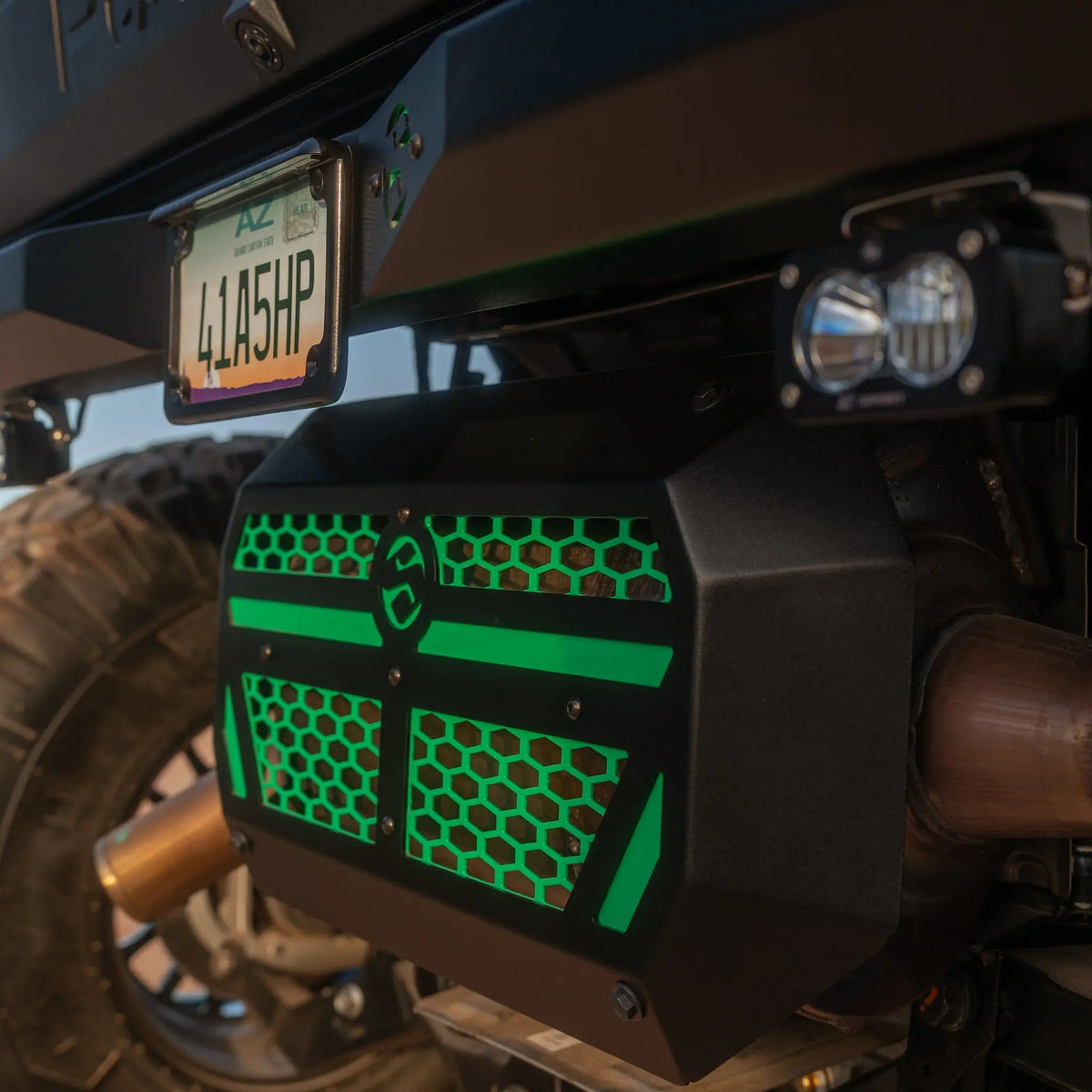 Polaris Xpedition Exhaust Cover