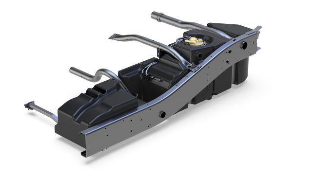 62 Gallon Replacement Tank For 2001-2004 GM Duramax 6.6L, Crew Cab Short Bed