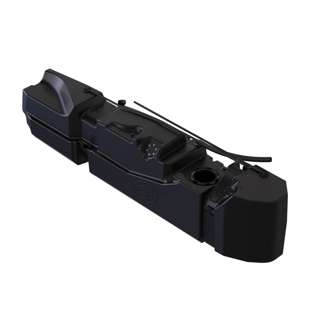 S&B 56 GALLON HIGH-CAPACITY FUEL TANK FOR 2013-2026 DODGE RAM CUMMINS 6.7L, CREW CAB LONG BED