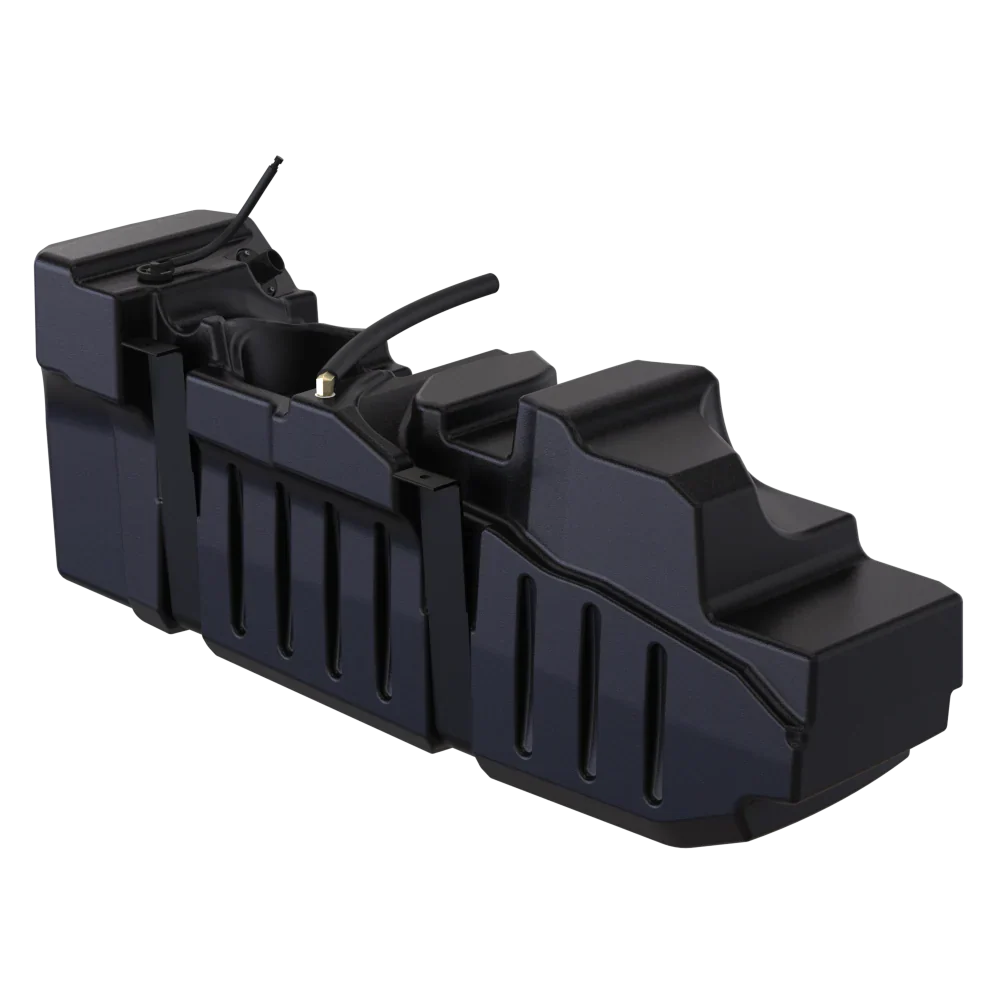 S&B 52 GALLON HIGH-CAPACITY REPLACEMENT FUEL TANK FOR 2005-2026 DODGE RAM CUMMINS CREW AND QUAD CAB SHORT BED