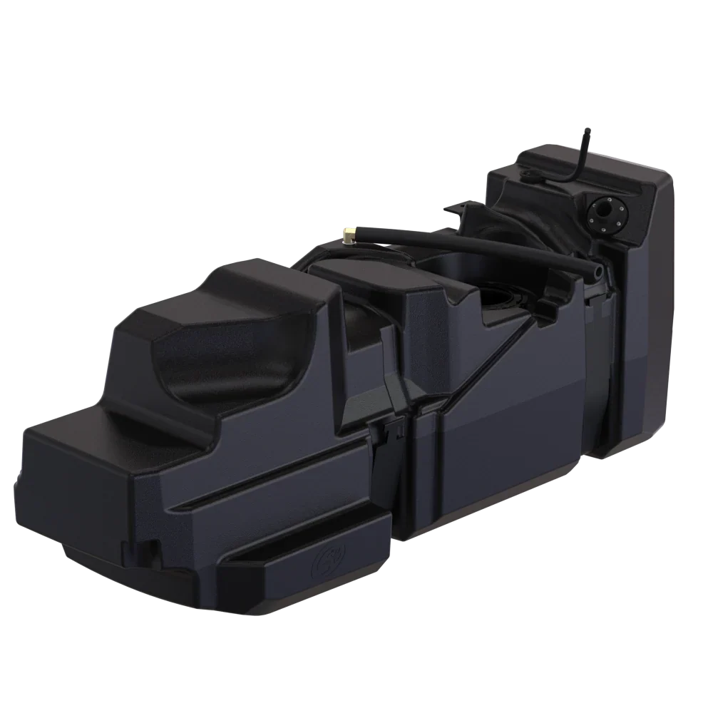 S&B 52 GALLON HIGH-CAPACITY REPLACEMENT FUEL TANK FOR 2005-2026 DODGE RAM CUMMINS CREW AND QUAD CAB SHORT BED
