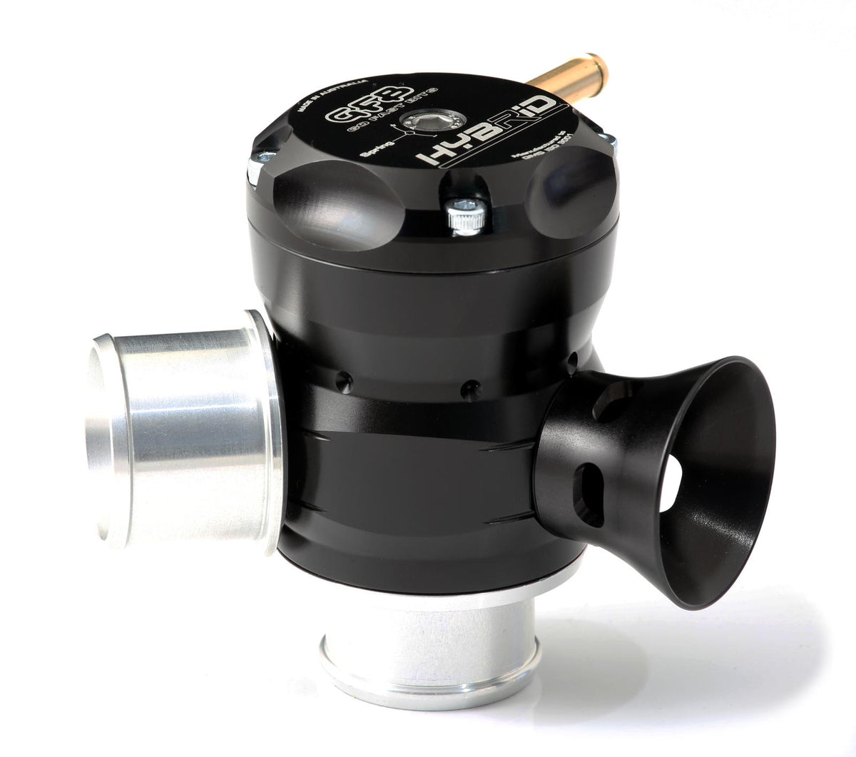 GFB Part Number T9233 Hybrid TMS BOV close up view