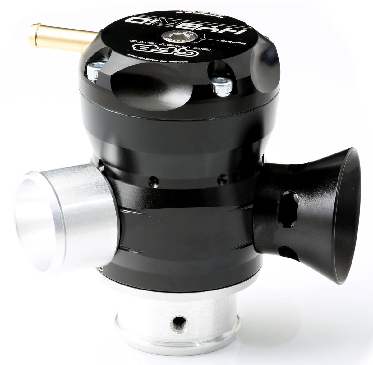 GFB Part Number T9235 Hybrid TMS BOV close up view