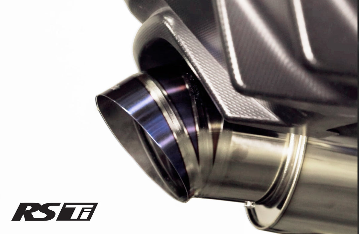 Optional Revolution RS Titanium Turndown Tip(s)  115mm Dia.