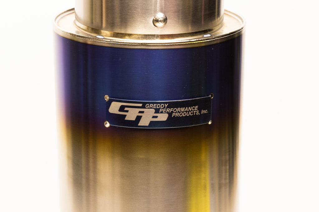 Universal RS-Ti Round Titanium Muffler(s) and Tip with V-Band