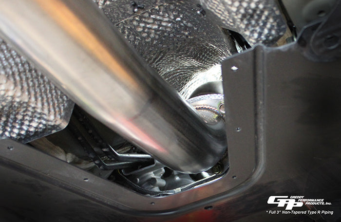 Honda (FK8) Civic Type R Full 3" Forward Mid-pipe & Front Over-pipe Upgrade