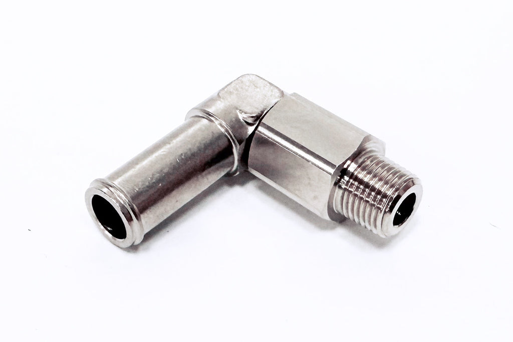 90 DEG HOSE UNION NO.5   10MM - 1/8 SWIVEL NIPPLE - (11900624)
