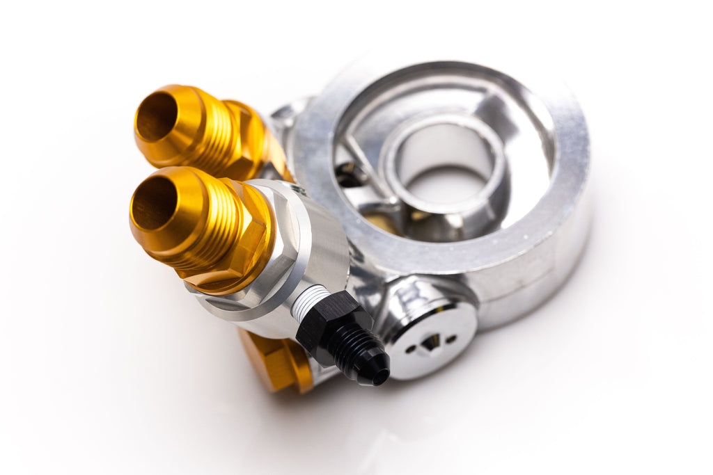OPTIONAL 1/8BSP MALE to 3AN MALE, ALUM. FITTING - (11908601)
