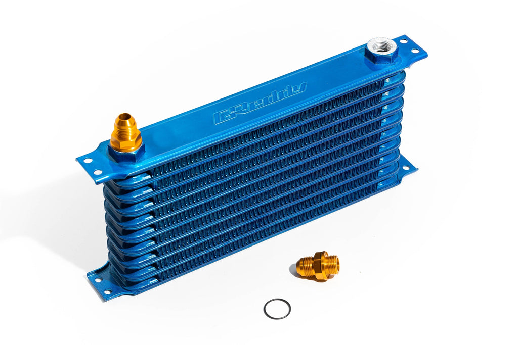 10 ROW OIL COOLER CORE -10AN FITTINGS - (12004312)
