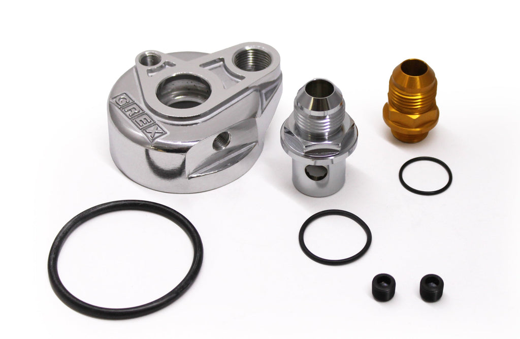 GReddy Oil Cooler Relocation Block Adapter Type-B / Type-F - for Remote Filter