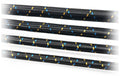GReddy -8 Nylon Braided Hose (per/ft) - Black / Gold / Blue