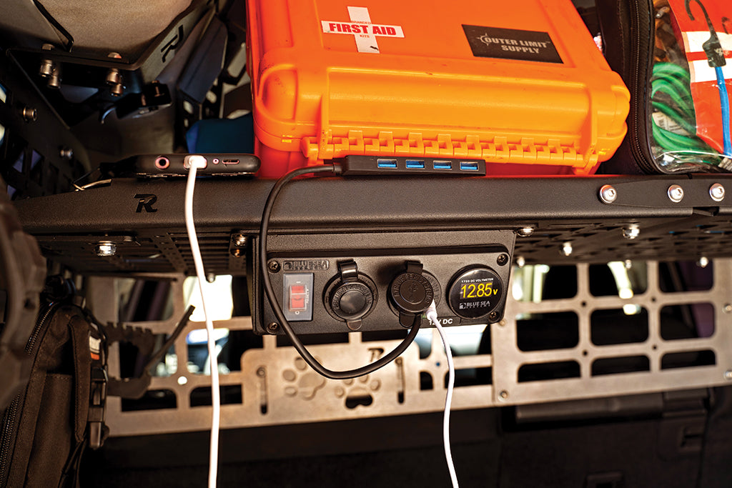 The 12 Volt | Blue Sea Systems 12v Accessory Panel Mount