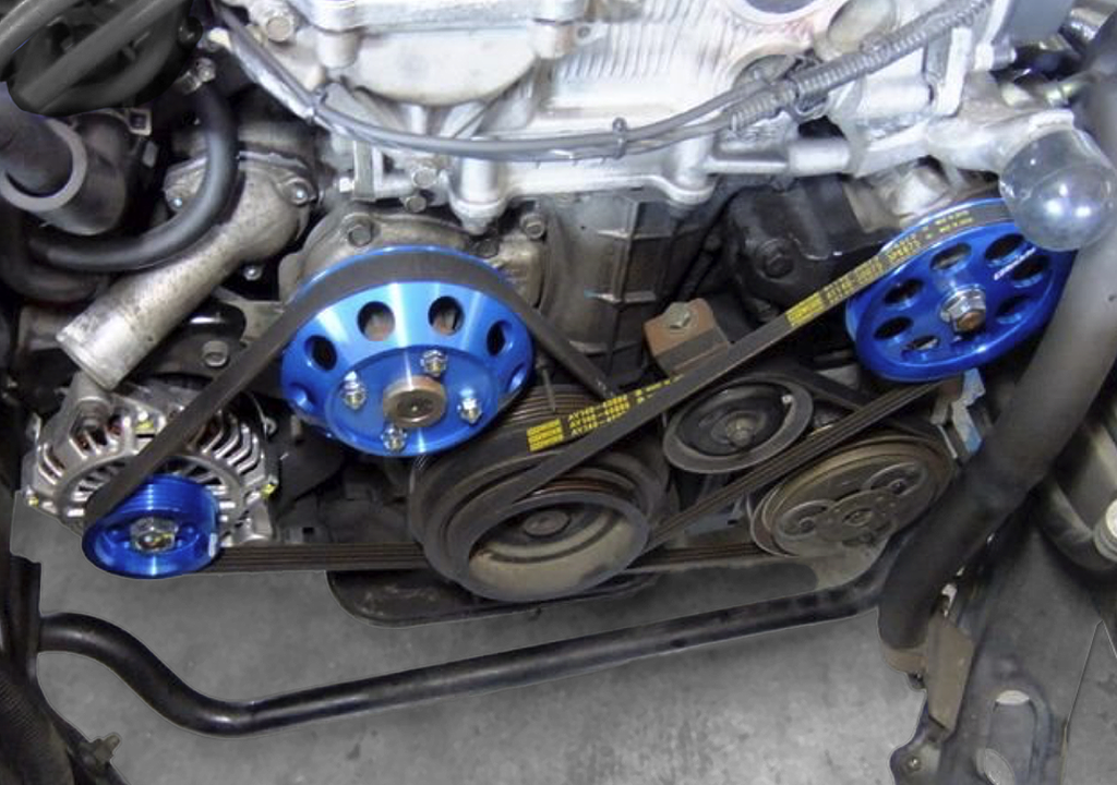 ALUMINUM PULLEY KIT SR20 (S14/S15) - (13522126)