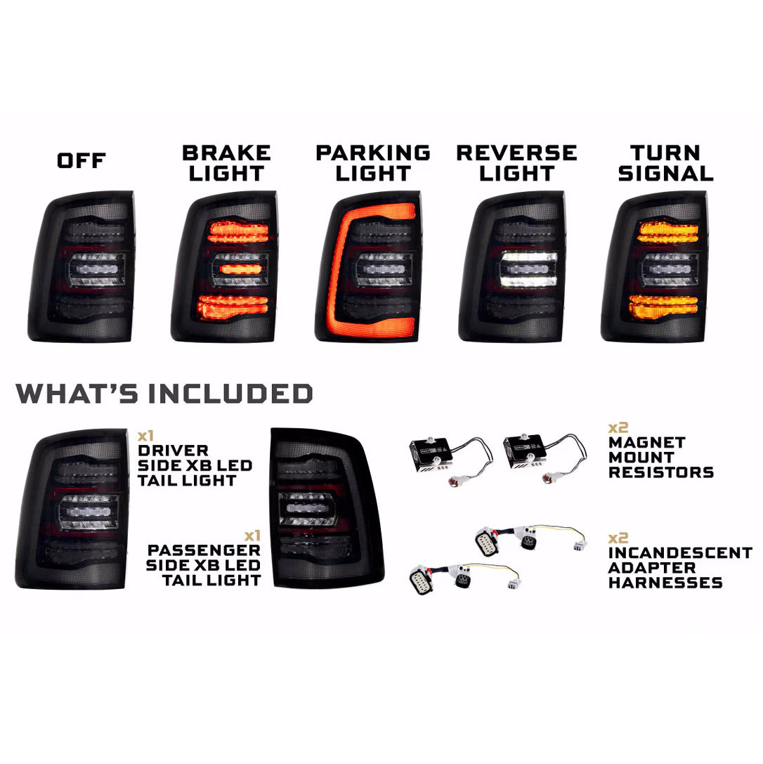 Morimoto 2019+ Ram HD 2500/3500 XB Tail Lights