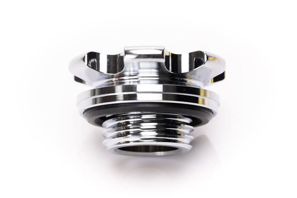 OIL FILLER CAP B-TYPE, 02 NISSAN/HONDA - CHROME - (13901512)