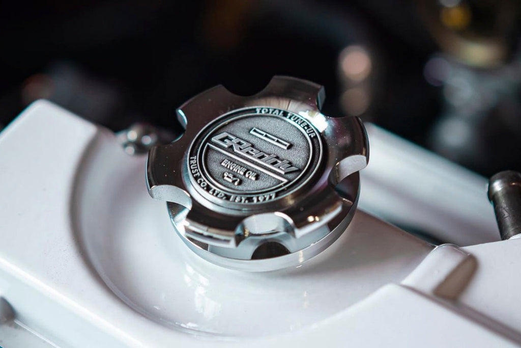 OIL FILLER CAP B-TYPE, 02 NISSAN/HONDA - CHROME - (13901512)