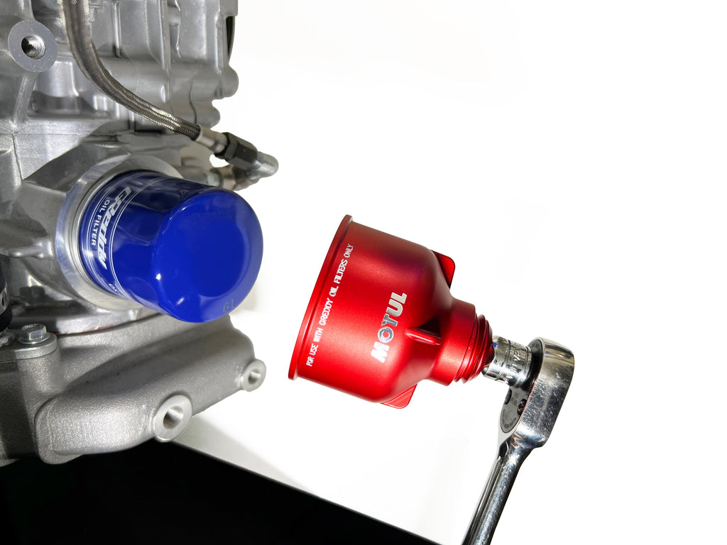 GReddy X Motul Aluminum Funnel / Oil Filter Removal Tool