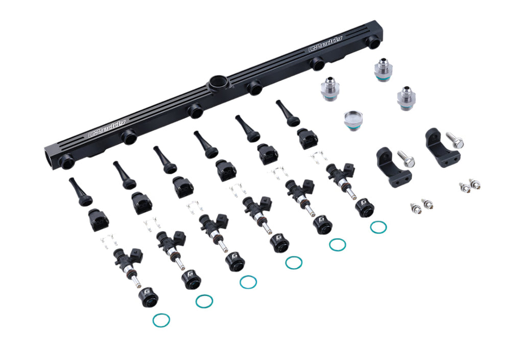 GREDDY FUEL DELIVERY KIT  2JZ-VVTi & non-VVTi (OEM MANIFOLD) BLACK - (13913320 13913321 13913322)