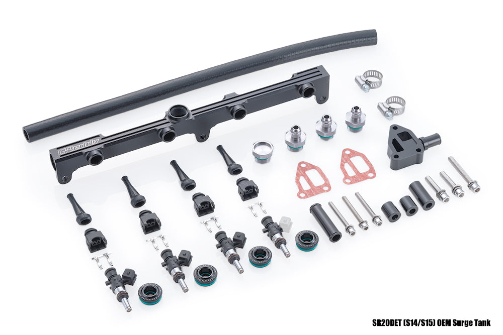GREDDY FUEL DELIVERY KIT(s) SR20DET (OEM) S14/S15 BLACK - (13923310 13923311 13923312)