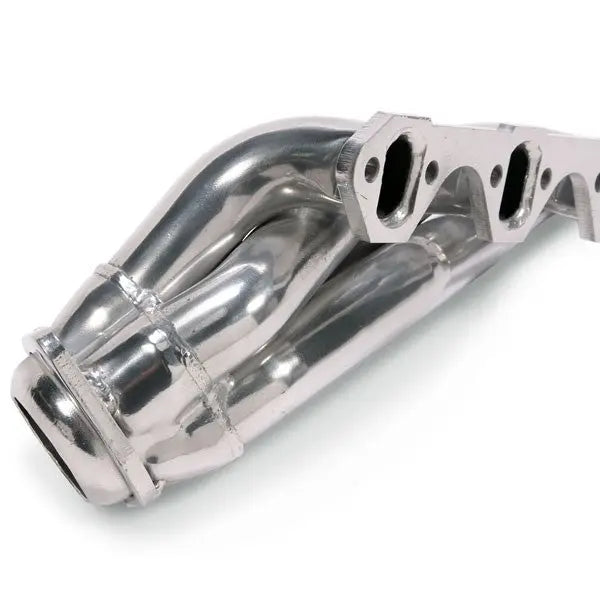 Ford Mustang 351 Swap 1-5/8 Shorty Exhaust Headers Polished Silver Ceramic 79-93