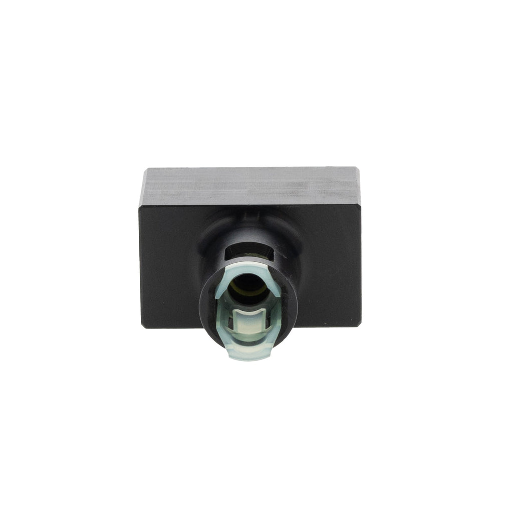 Fitting Tee, 2x AN-08 ORB Port On Run, 5/16" Female Quick Connect On Branch