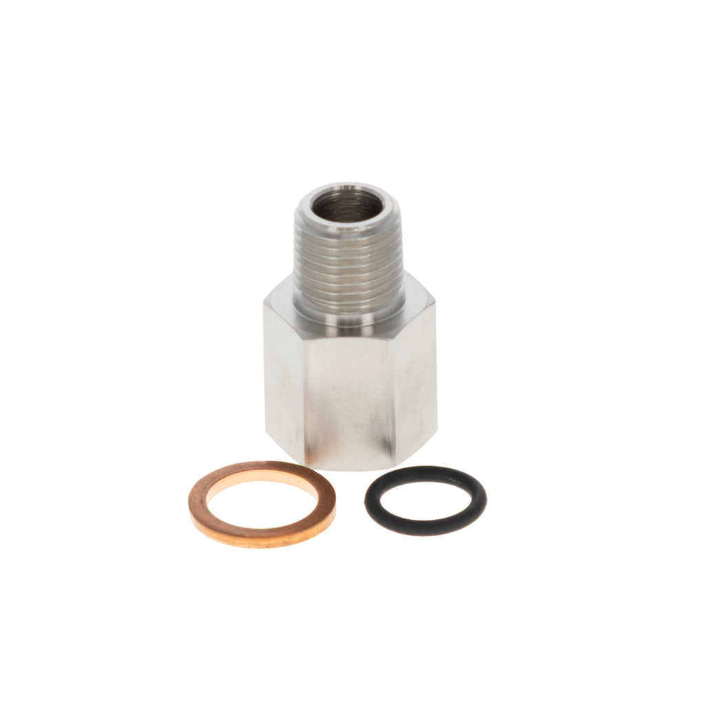 Adapter, 1/8-MNPT, Female M10 x 1.0