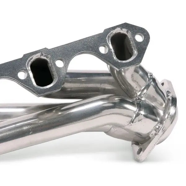 Ford Mustang 5.0L 1-5/8 Shorty Exhaust Headers Polished Silver Ceramic 86-93