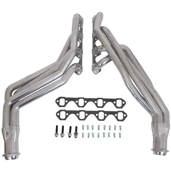 Ford Mustang GT 5.0 1-5/8 Long Tube Exhaust Headers Polished Silver Ceramic 94-95