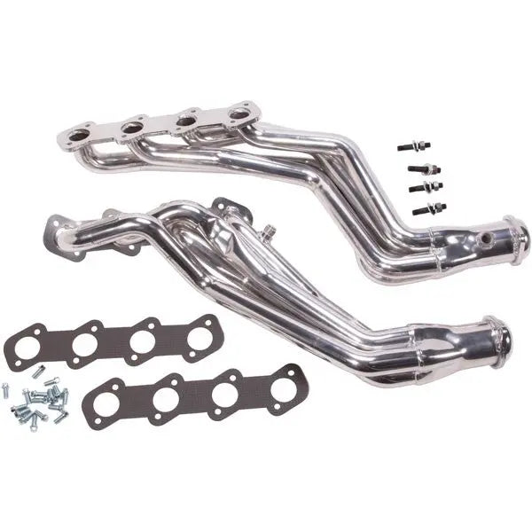 Ford Mustang GT 1-5/8 Long Tube Exhaust Headers Polished Silver Ceramic 96-04