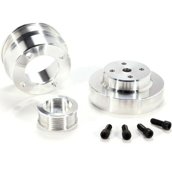 Ford Mustang 5.0 Billet Aluminum Underdrive Pulleys 86-93