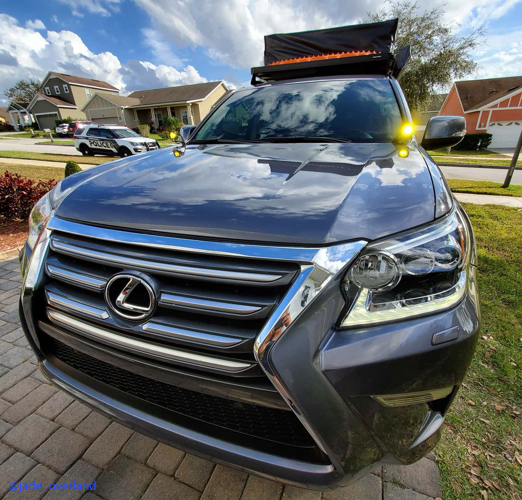 2010-2023 2nd Gen Lexus GX 460 Ditch Light Brackets