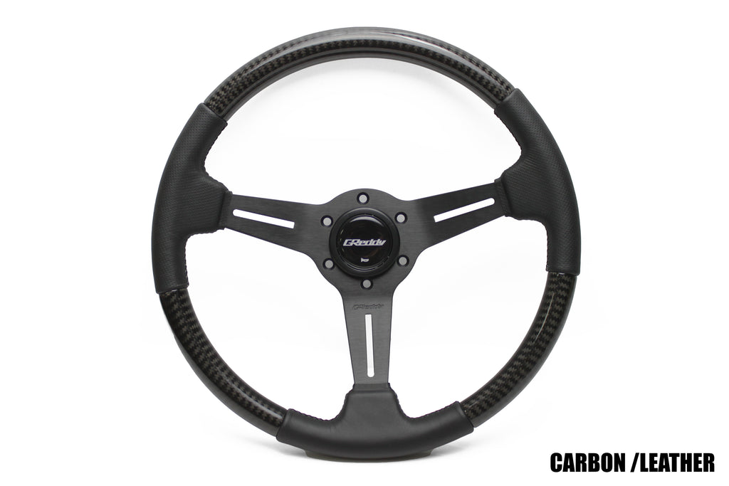 GReddy Sport Steering Wheel Carbon