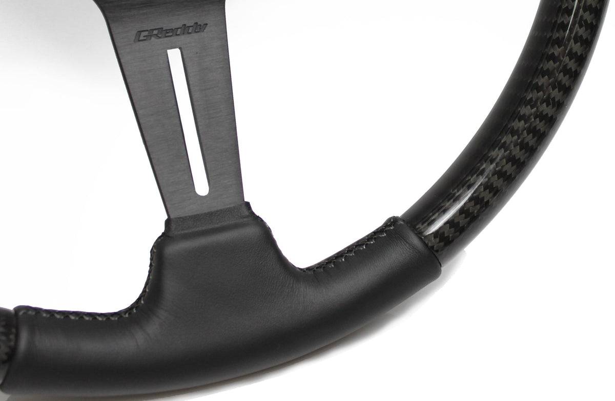 GReddy Sport Steering Wheel Carbon