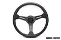 GREDDY SPORT STEERING WHEEL - CARBON LEATHER MED DISH - (16600007)