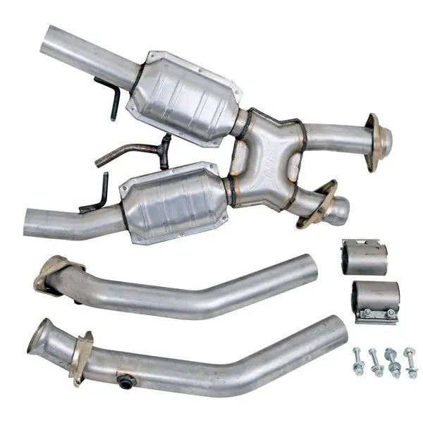 Ford Mustang 5.0L 2-1/2 High Flow Catted X-Pipe 94-95