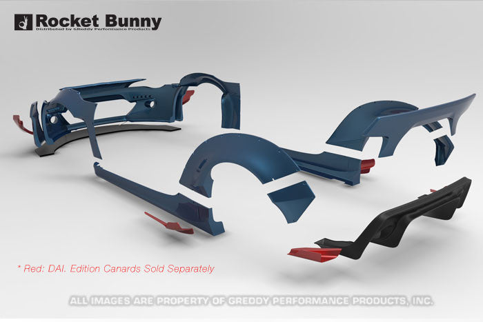 Rocket Bunny ZN6 (V2) Aero V2 - Scion FR-S / Subaru BRZ  - full kit in-stock