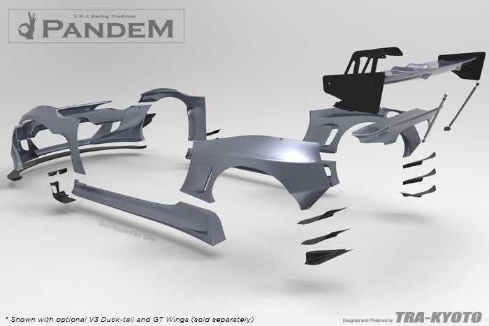Pandem ZN6 (V3) (V3.5) Aero - Toyota 86 / Scion FR-S / Subaru BRZ - full kit in-stock